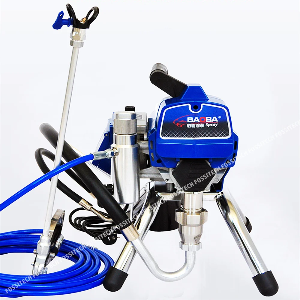 2.5L 2500W ไฟฟ้าแรงดันสูงฉีดพ่นสุญญากาศ495 Emulsion Paint Wall ในครัวเรือน Sprayer ภาพวาดเครื่อง