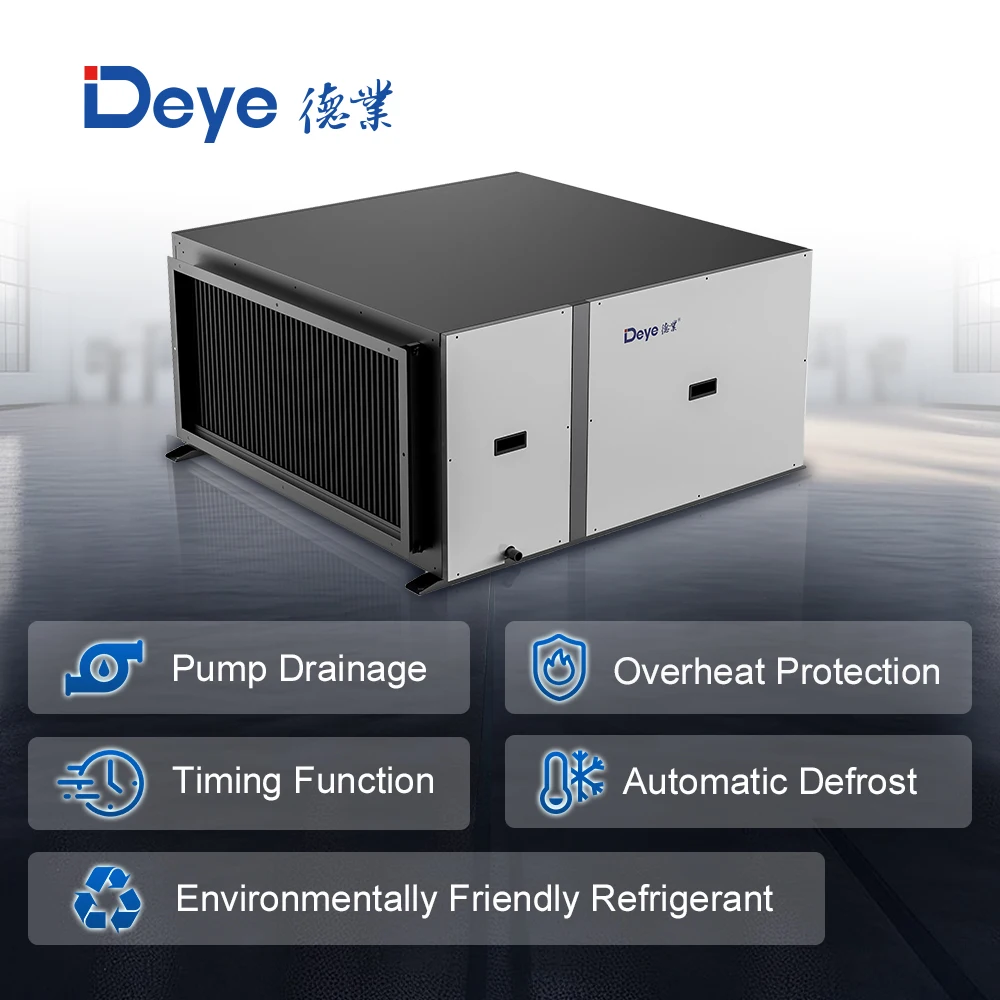 DY-C420DZ 380V 420L Commerical Duct Ceiling Dehumidifier for Swimming Pool