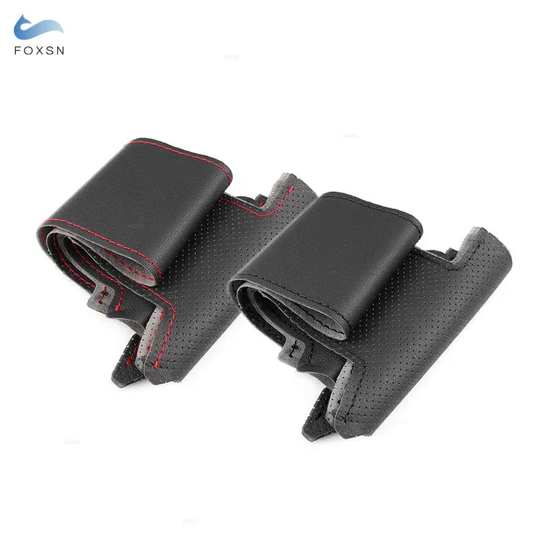 Steering Wheel Perforated Leather Cover For Mercedes Benz CLA 35 A45 E63 AMG GT C190 R190 W177 W205 W213 GLC 43 X253 GLE 53 W167