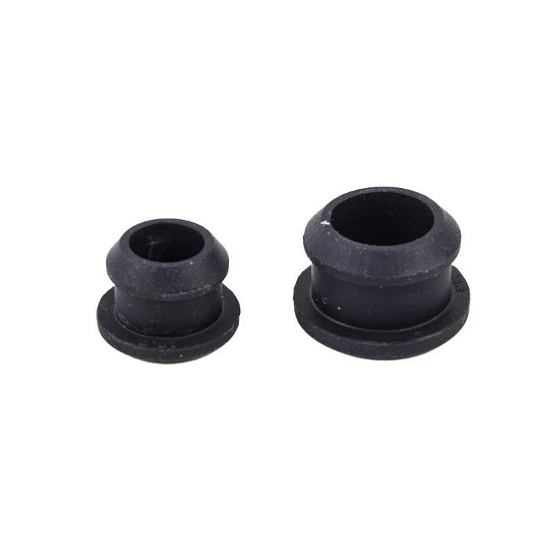 10pcs Silicone Rubber Snap-on Hole Plug 2.5-14mm Blanking End Caps Seal Stopper