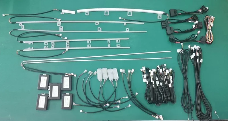 ภายใน Ambient Light Speaker Led สำหรับ Porsche Panamera 2011-2016บรรยากาศ4ประตูลำโพง