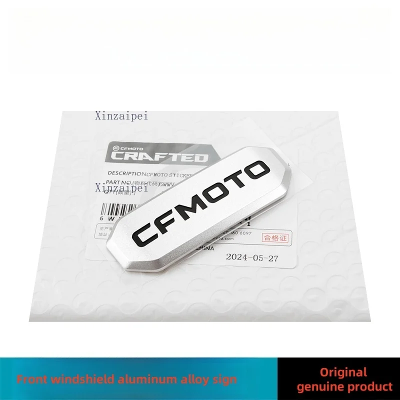 

Для CFMOTO 450MT переднее лобовое стекло, знак из алюминиевого сплава 450 MT, оригинальный логотип, алюминиевые наклейки, наклейки CF400-8, аксессуары для мотоциклов