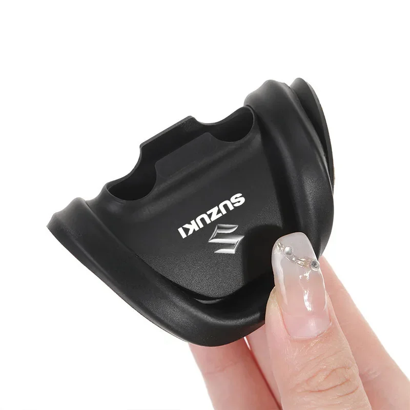 4 قطعة قفل باب السيارة المضادة للتصادم غطاء سيليكون لسوزوكي سويفت سبورت جيمي جراند فيتارا ألتو SX4 الساموراي عبر Ignis