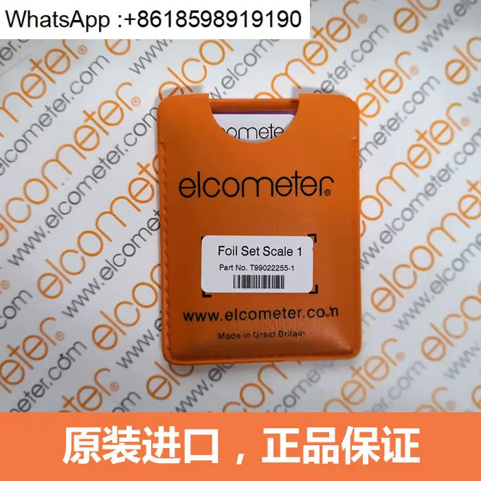 

Elcometer 456 Coating Thickness Gauge Calibration Film Elcometer 456 Standard Sheet T99022255-1