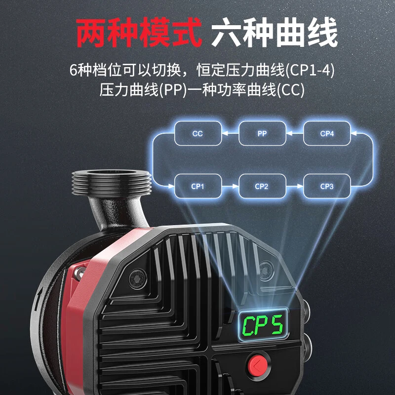 تحويل تردد المغناطيس الدائم من الفولاذ المقاوم للصدأ، طاقة هواء منزلية لتدوير الماء الساخن، تسخين #4