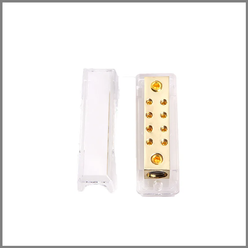 

Car audio modification, two in and eight out, ground box, junction box, hub, branch line, negative electrode, safety seat.