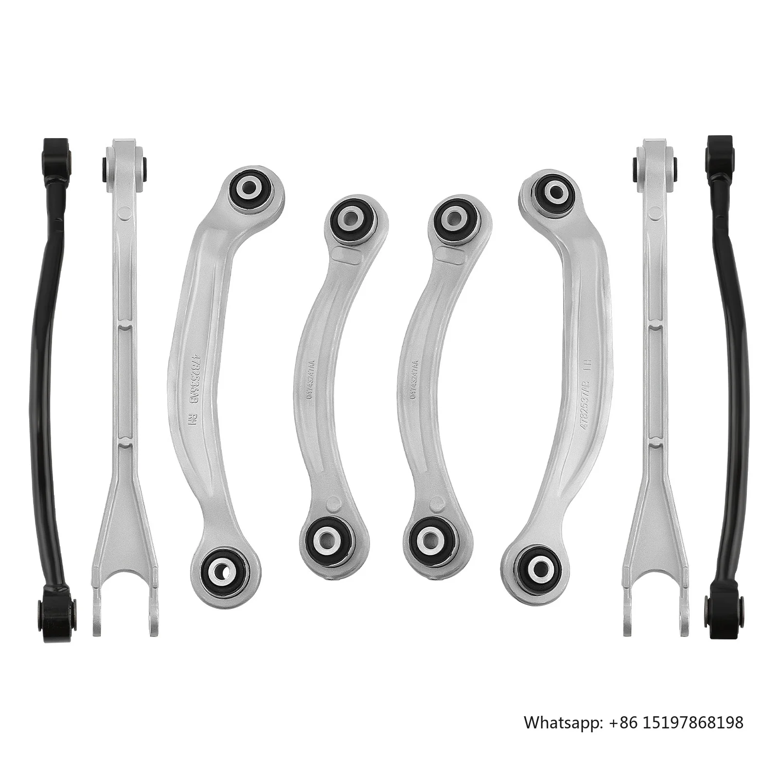 

8pcs Rear Suspension Lower Control Arms Strut Rod Lateral Arm for Chrysler 300C Dodge Charger 2005-2014