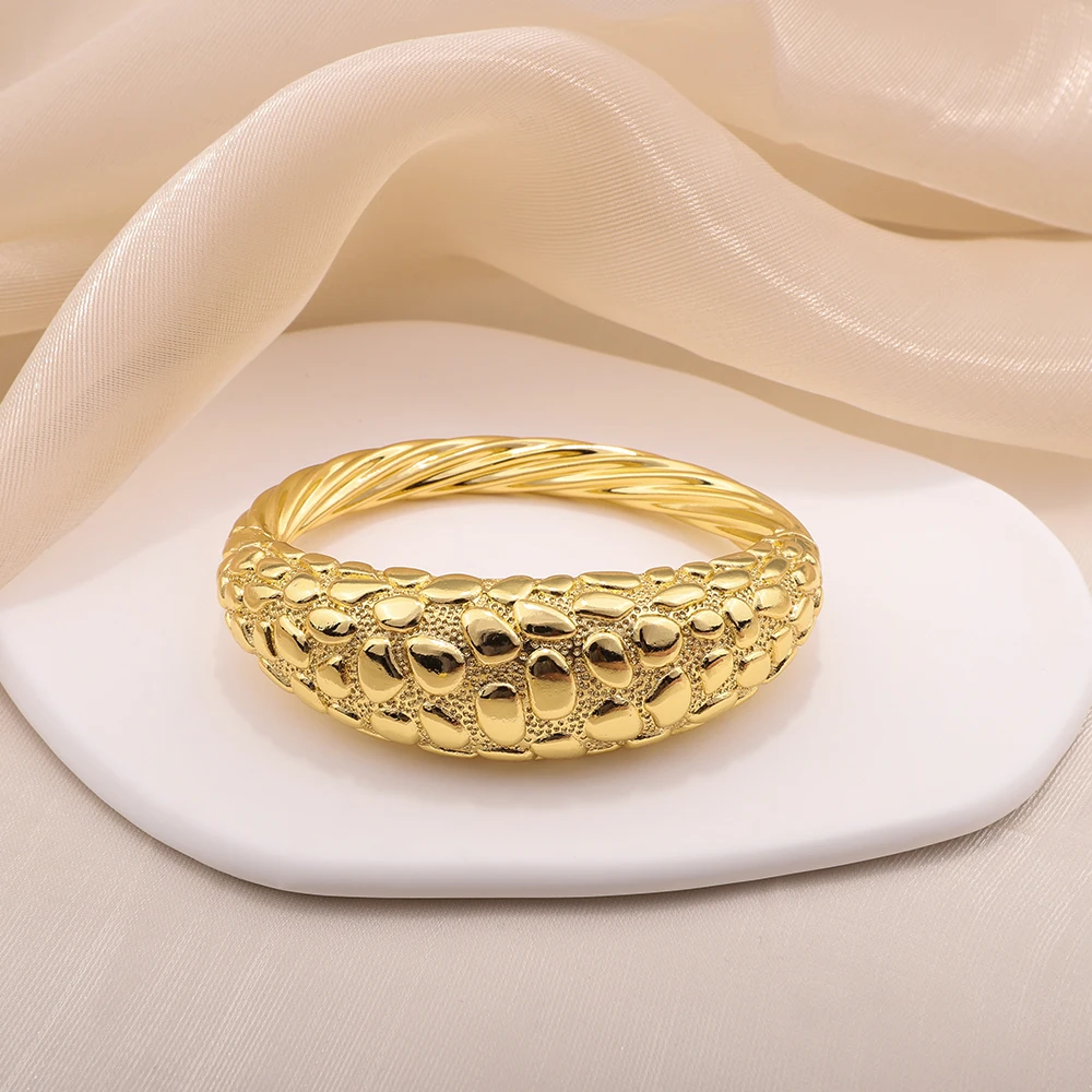 African Luxury Elegant Crocodile Spot Bracelet Ring Set Punk Bridesmaid Jewelry Banquet Wedding Dress Anniversary Party Gift