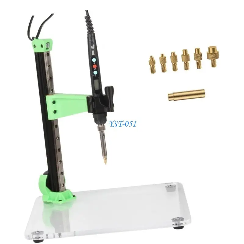 E15A Brass Heat Set Insert Insert Knurled Nut Press Tool Press Soldering Iron