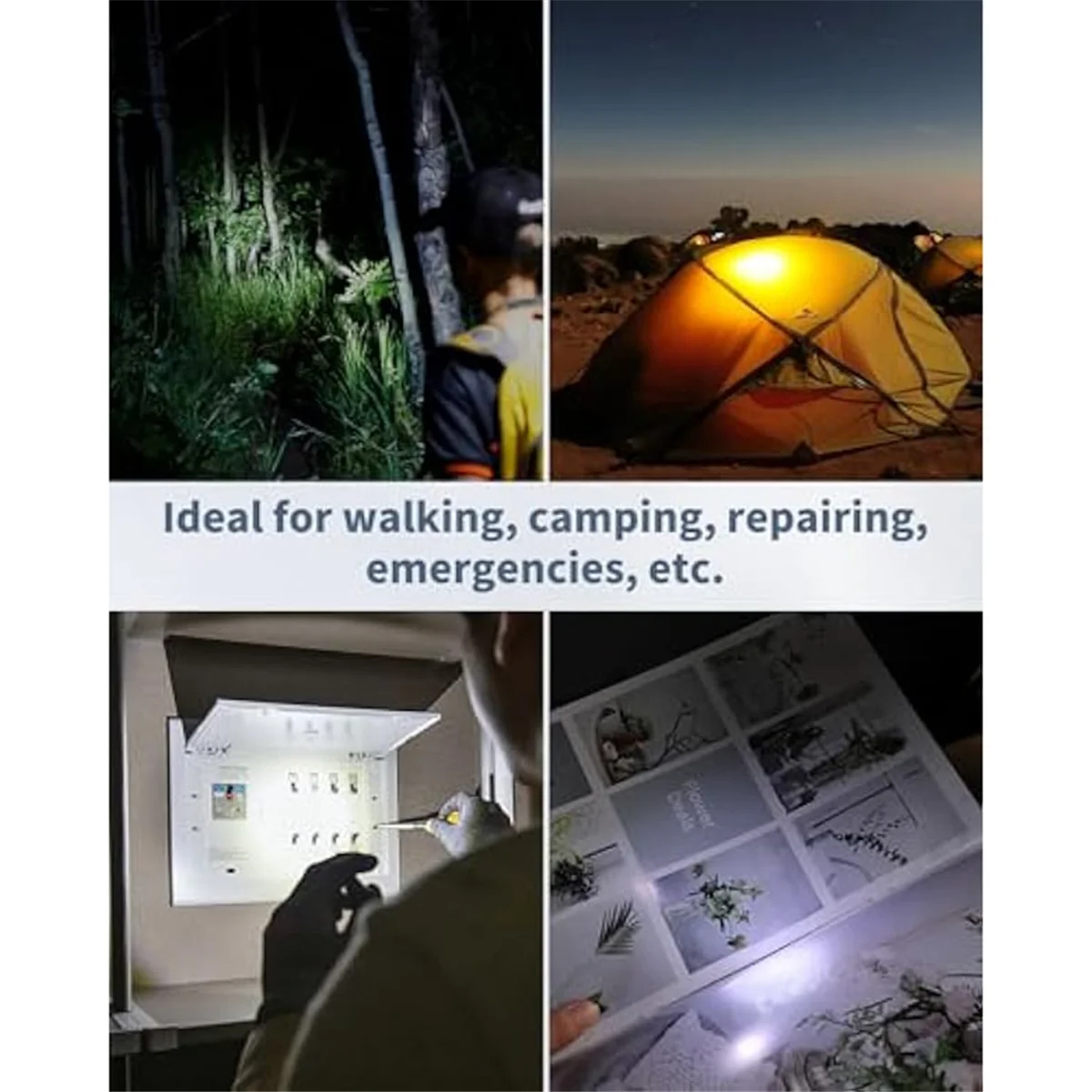 ELBA_5PC LED Keychain Flashlight Mini LED Keychain Light for Outdoor Party