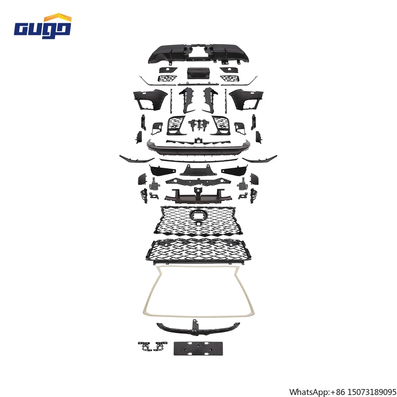 

GUGO 2022 LX600 СПОРТИВНАЯ МОДЕЛЬ Bodykit Новое состояние АБС-пластик Модный передний и задний бампер с противотуманной фарой Буксировочный крюк для автомобилей