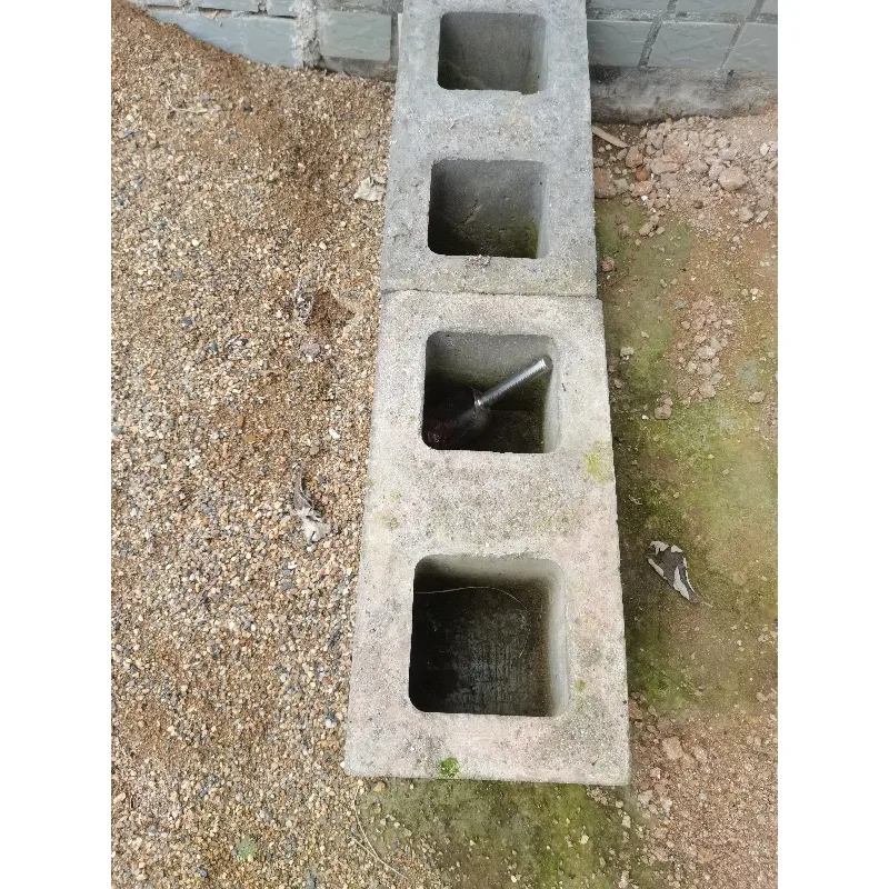 Hollow Brick Plastic Double Hole Cement Mold Decorative Wall Slope Protection Building Partition Art Hollow Brick