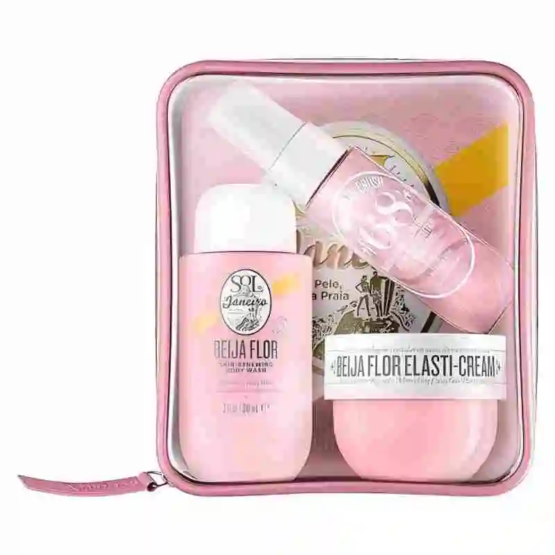 S0l-De-Janeiro- Ensemble de voyage 3 pièces - Cheirosa 68 et62, crème élastique lissante pour la peau et lavage du corps raffermissant 30 ml + 90 ml + 50 ml ﻿
