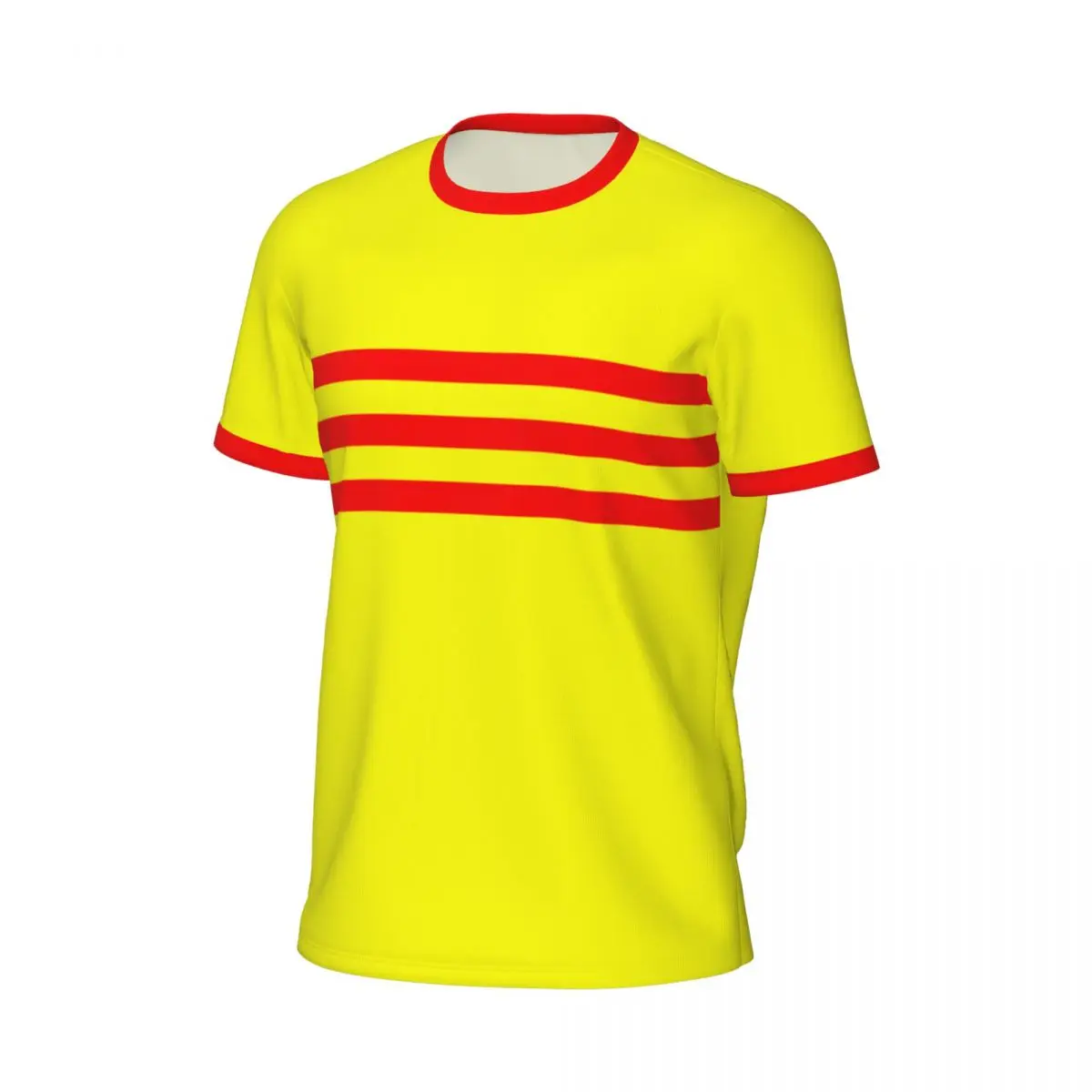 South Vietnam Flag 3D Printed T Shirt Men Summer Short-sleeved Mesh T-shirt For Socce Running Bike Tennis Fitness Fans