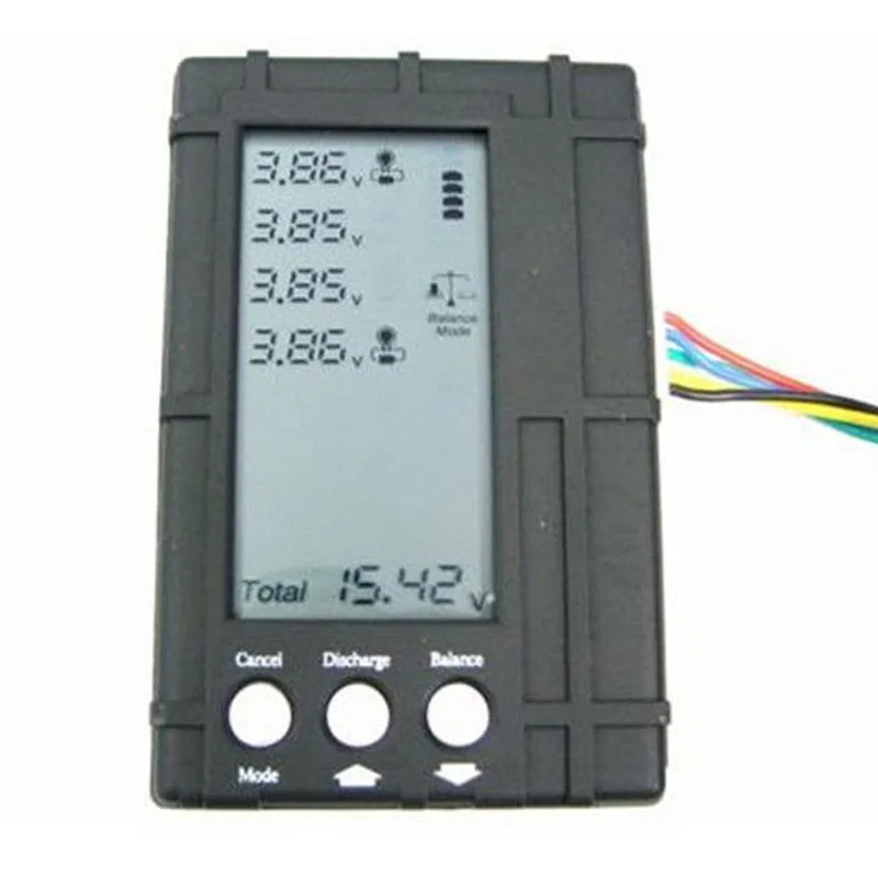 

3 в 1, ЖК-дисплей, балансир, тестер для 2-6S Lipo Li Fe, цифровой тестер емкости аккумулятора, тестер контроллера