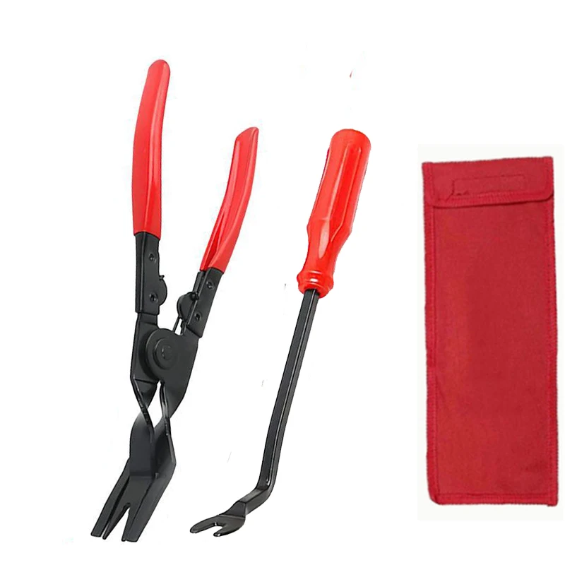 Auto-Scheinwerfer- und Türverkleidungs-Clip-Entferner-Werkzeugset, Zangen zum Entfernen von Fahrzeugverkleidungsclips, Reparatur- und Wartungsgeräte-Set – Detail 6