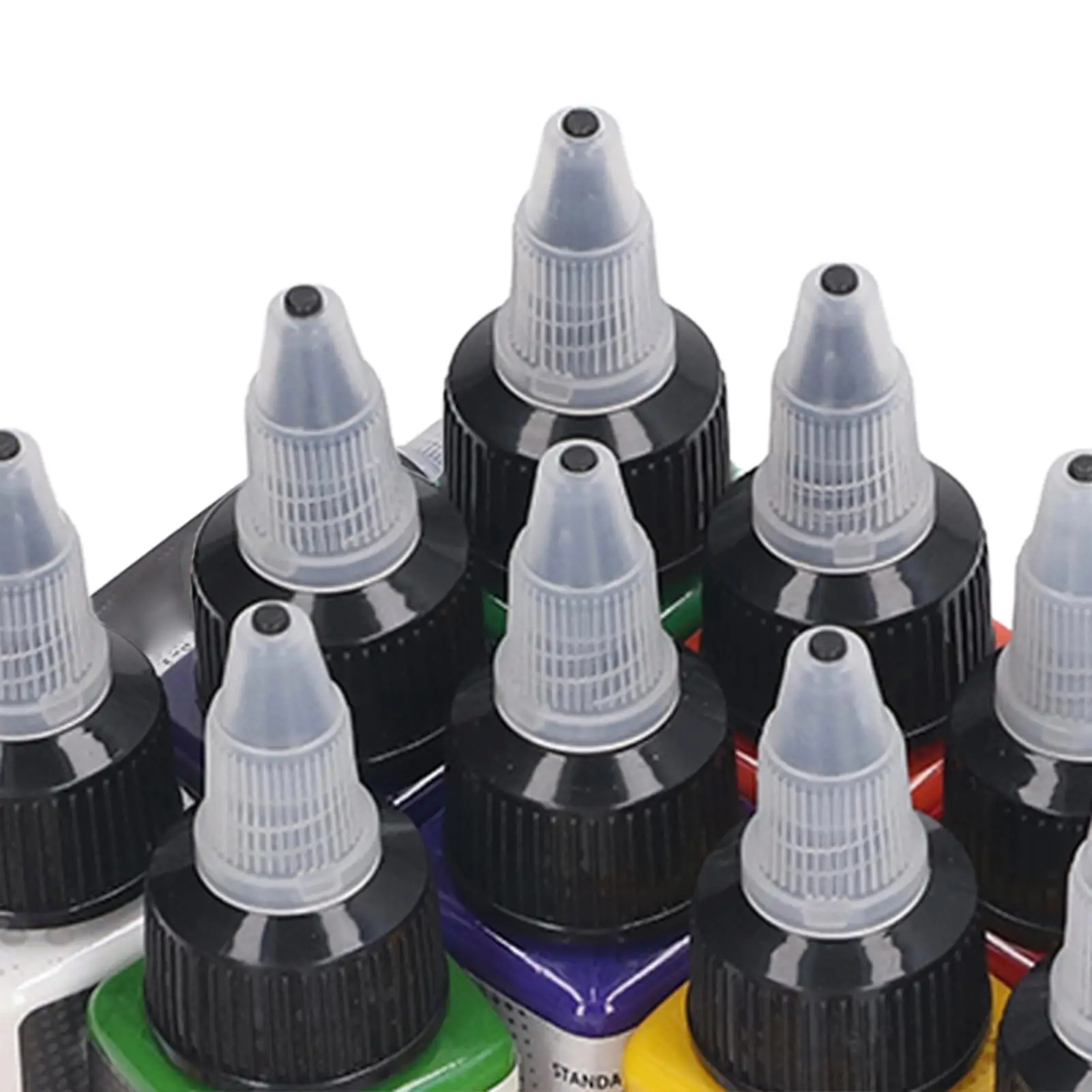 Professional Tattoo Ink Set, brilhante completo para iniciantes Practice Kit, 14 cores, 30ml