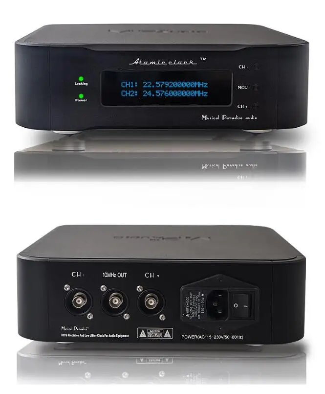 Latest Aurender W20SE flagship music player supporting rubidium atomic clock 10M, 12.88M