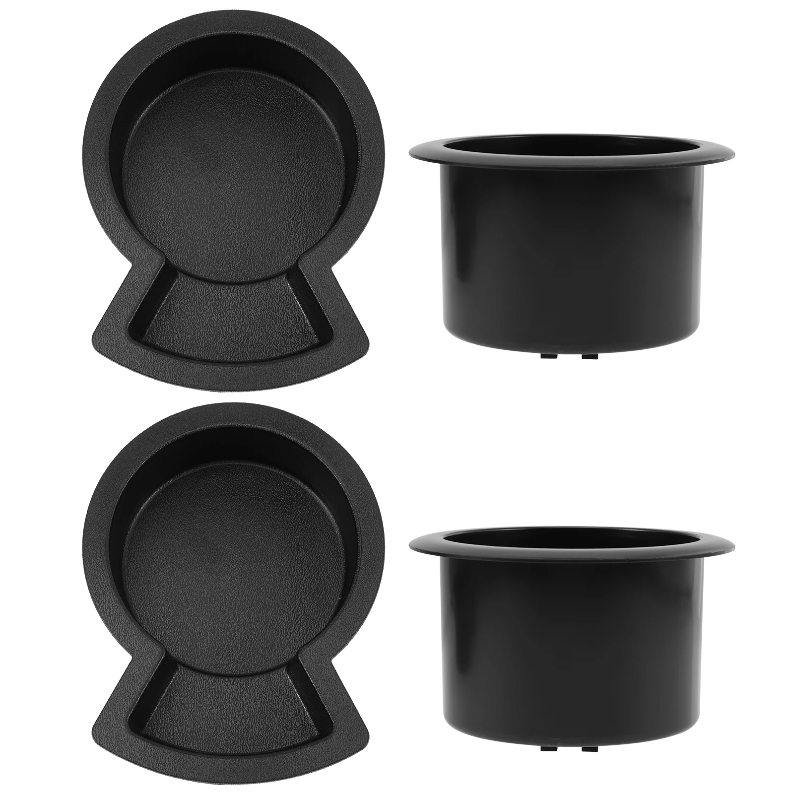 

4Pcs Cup Holder Inserts for Car Rv Boat Camper Trailer Exquisite Workmanship Durable Quality Cup Holder Insert