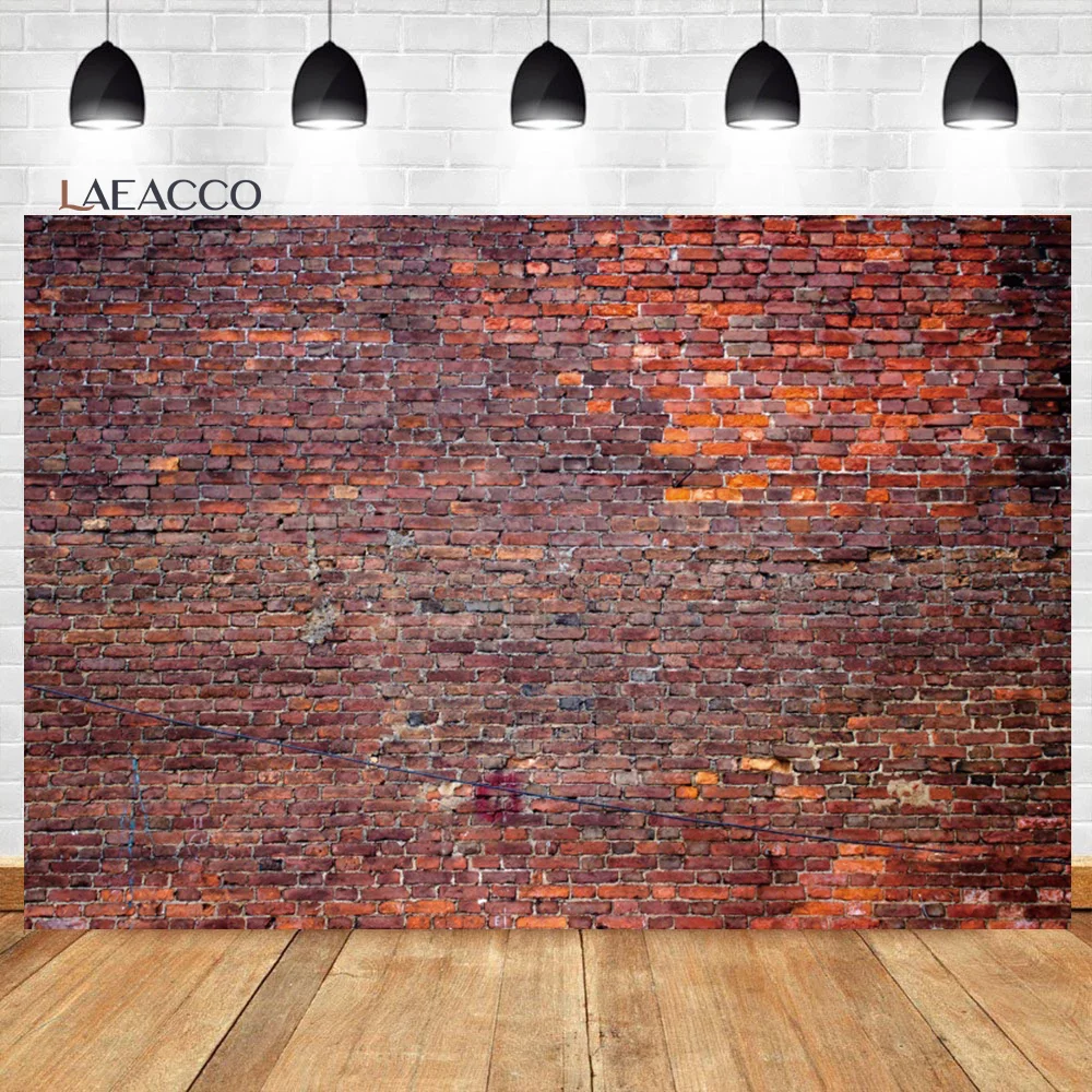 خلفية جدار من الطوب الأحمر عتيق من Laeacco لتصوير الجدران من الطوب القديم ديكور داخلي لحديثي الولادة خلفية صورة لحديثي الولادة والبالغين