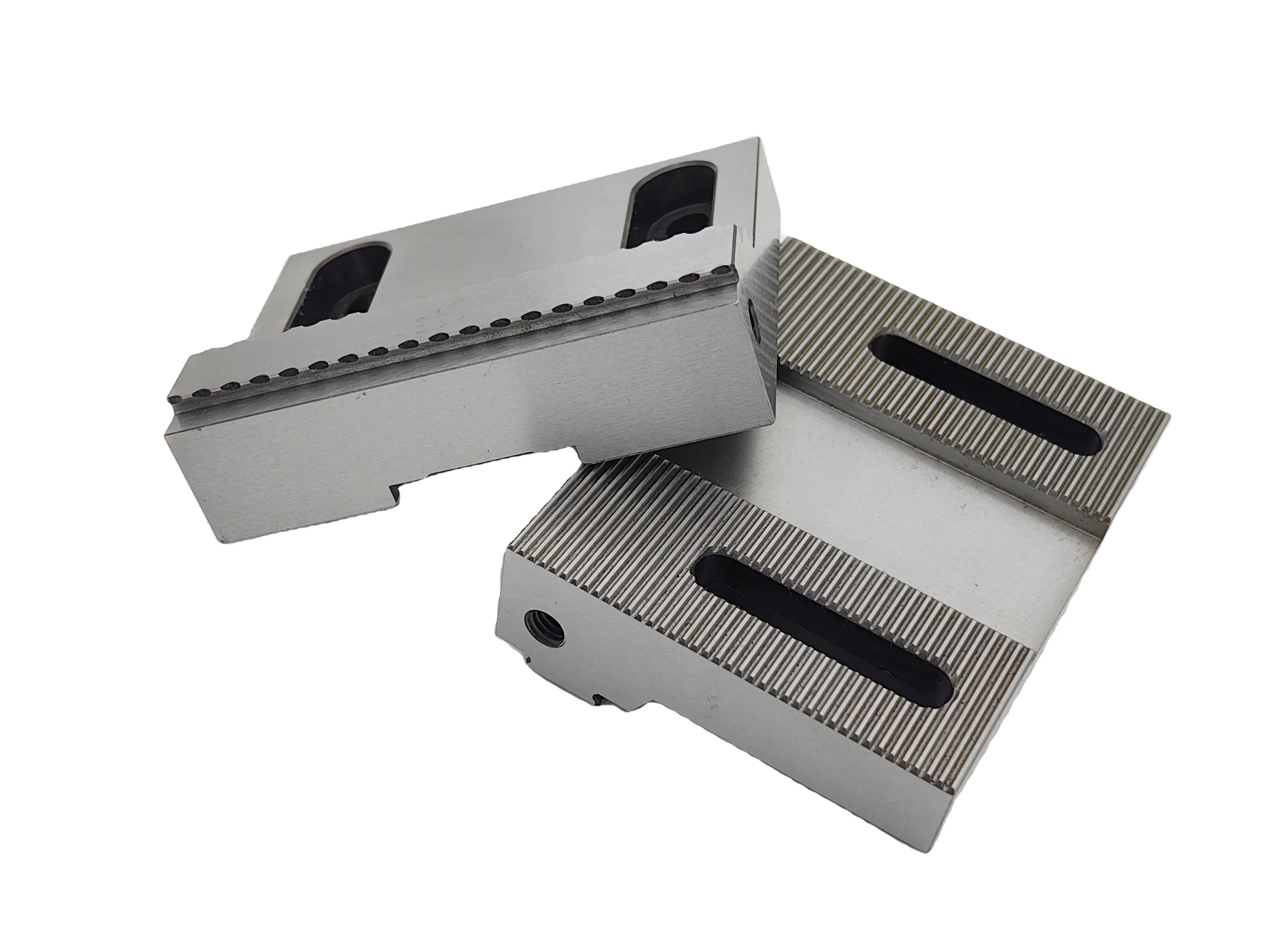 Top Jaw Blanks YZ Hard Jaws of Pneumatic Clamping Force Blocks Vise for Rough Machining