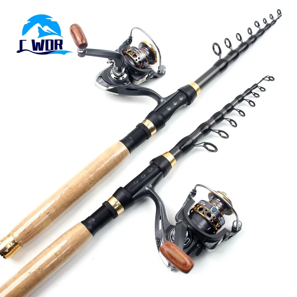 Ultra Short Portable Telescopic Fishing Rod And Spinning Reel Combo for Sea Freshwater Saltwater Travel Boat Shore Lure Pole