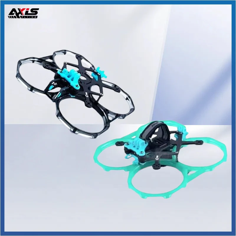 

Axisflying C30 138 мм 3 дюйма / C35 152 мм 3,5 дюйма из углеродного волокна Cinewhoop Рама Пропеллерная защита для RC FPV Фристайл CineON Дроны