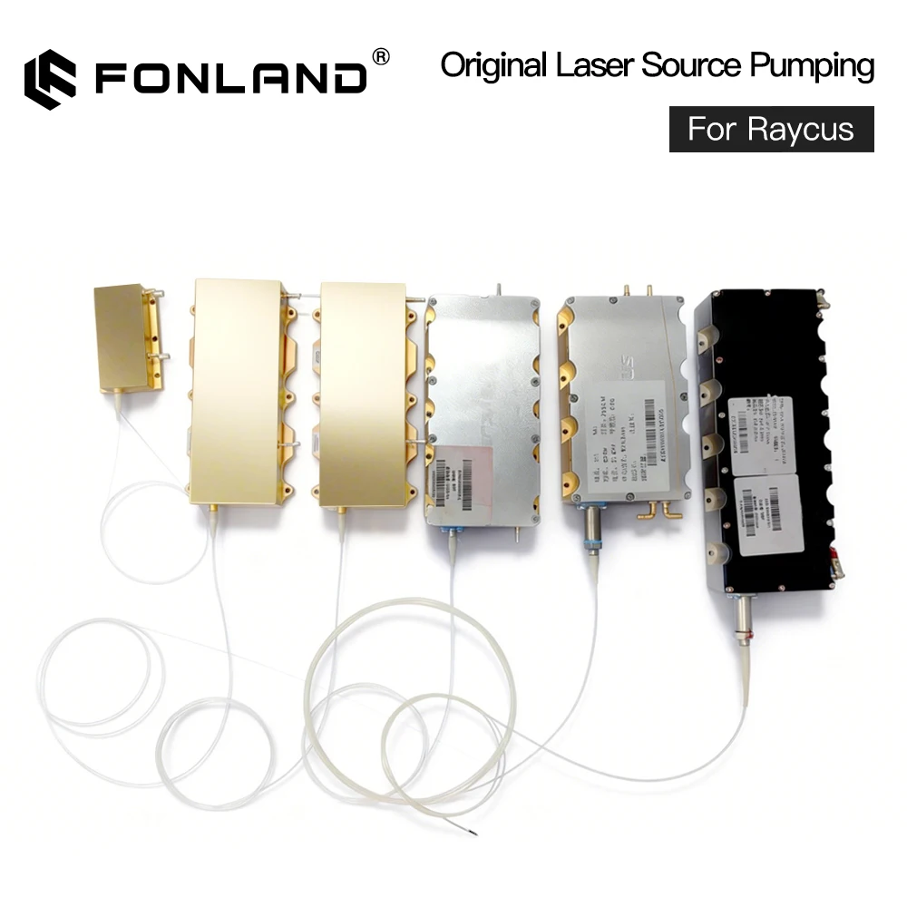 مصدر ليزر أصلي من رايكوس بقوة 120-1000 واط، وحدة ألياف ضوئية، ليزر نبضي