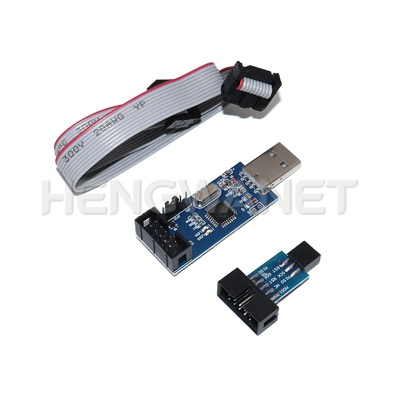 ATMEGA128 Support Win7 64K 10Pin To 6 Pin Adapter Board USBASP USBISP AVR Programmer USB ISP USB ASP ATMEGA8