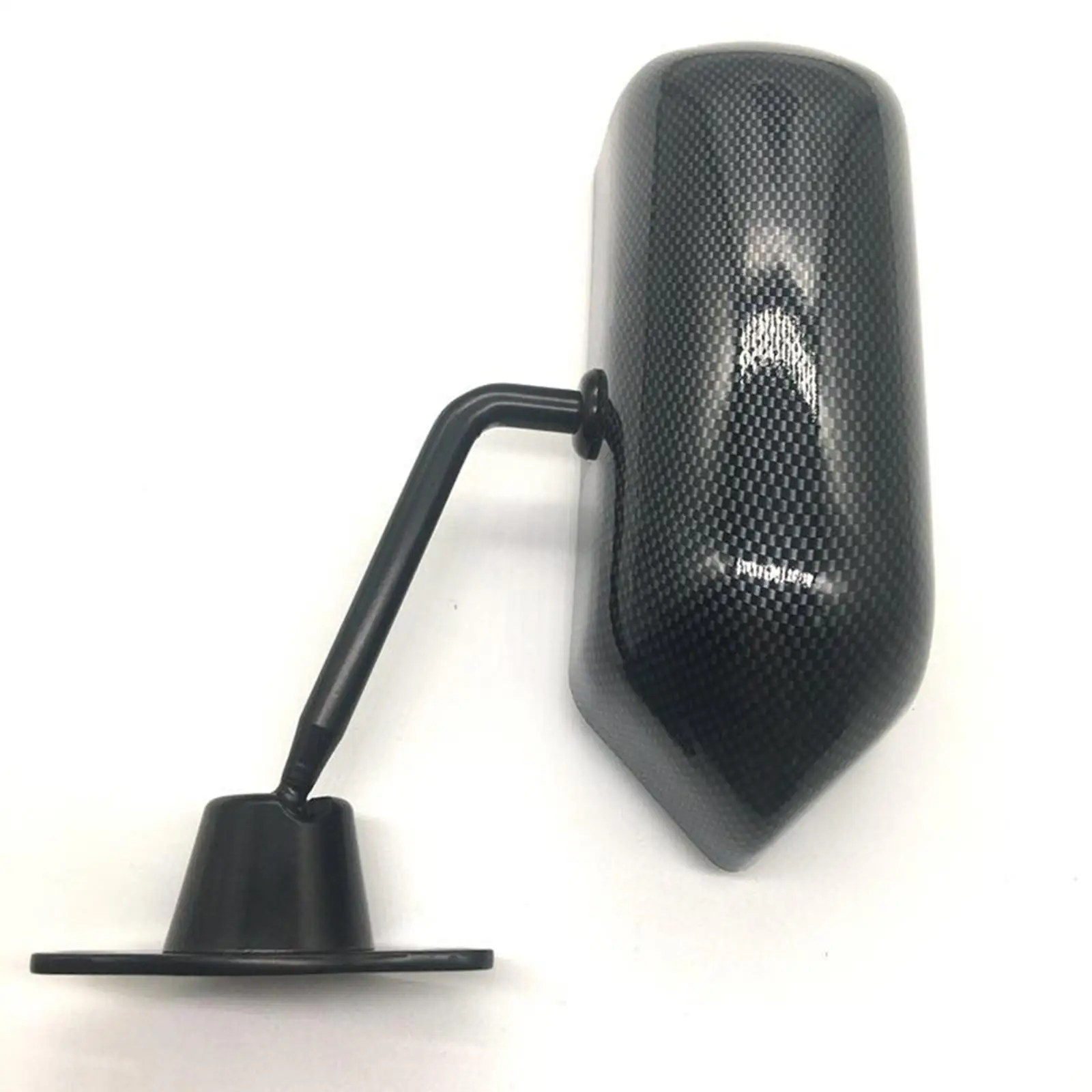 

Drift Car Side Wing Mirror Modern Carbon Fiber Waterproof Blue Glass Rear View Mirror for Universal Fit