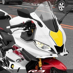 YZF R3 Downforce Spoiler Sport For YAMAHA YZF-R3 R25 YZF 2019 2020 2021 2022 Side Wings Aerodynamic Winglet Race Fins Windshield