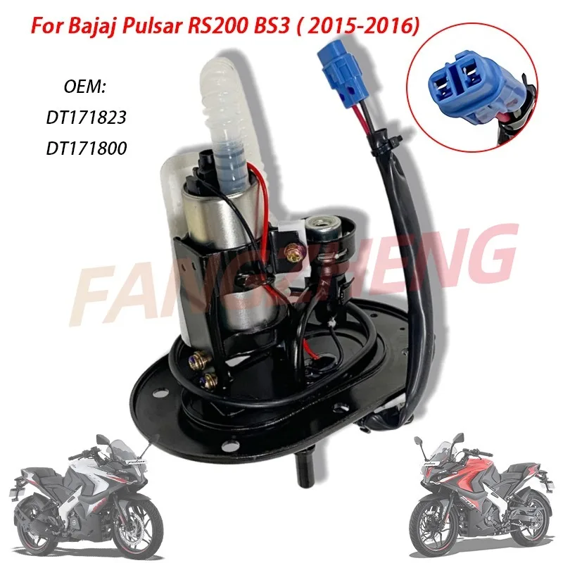 

DT171823 Motorcycle Fuel Pump Assembly For Bajaj Pulsar RS200 BS3 2015 2016 (BS3 15-16) DT171800 Motorbike Fuel Delivery Parts