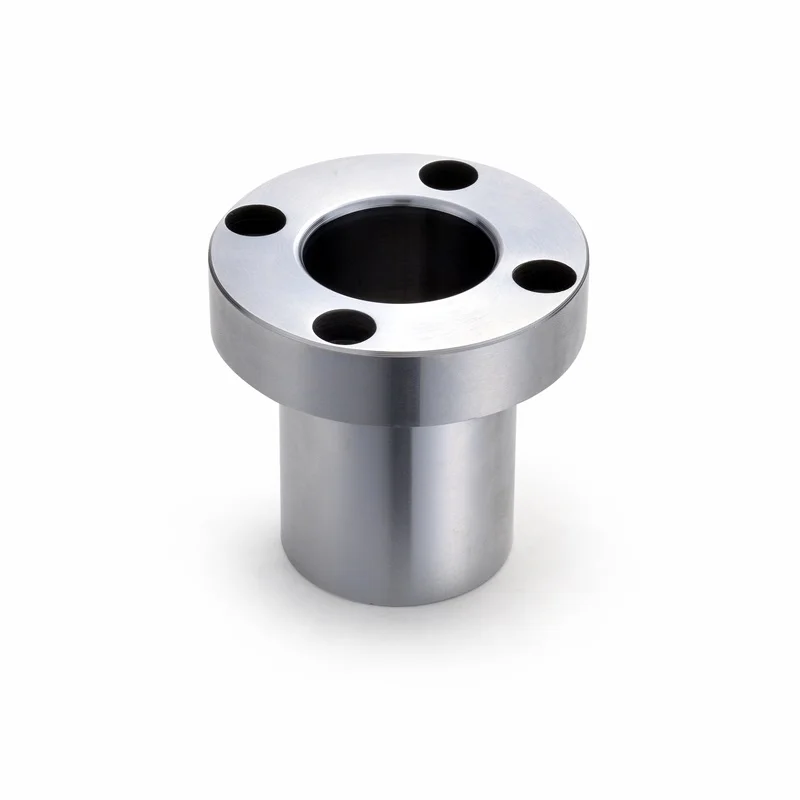 

Customized CNC Turning Small Flange Bushings OEM Steel Bearing