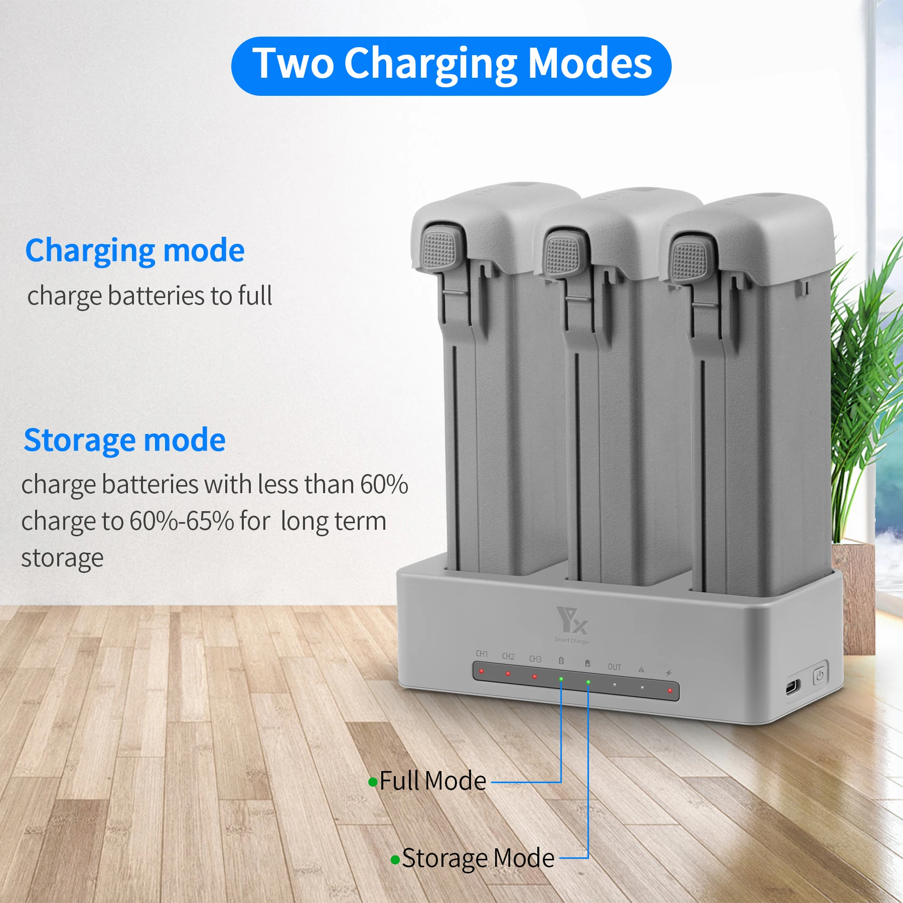 Intelligentes Batterieladegerät 100W für DJI AVATA 360 Drohne Ladehub Zubehör