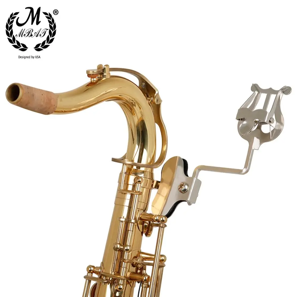 M MBAT-soporte de música Universal, Banda de Marcha, trompeta, trombón, Clip de chapa de Metal, accesorios de piezas de instrumentos de latón de viento de madera