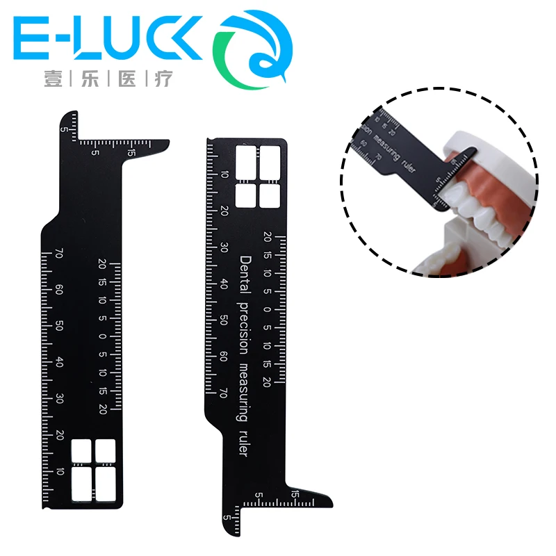Dental Precision Measuring Ruler Dentistry Medical Tool Span Measure Scale Endodontic Instruments