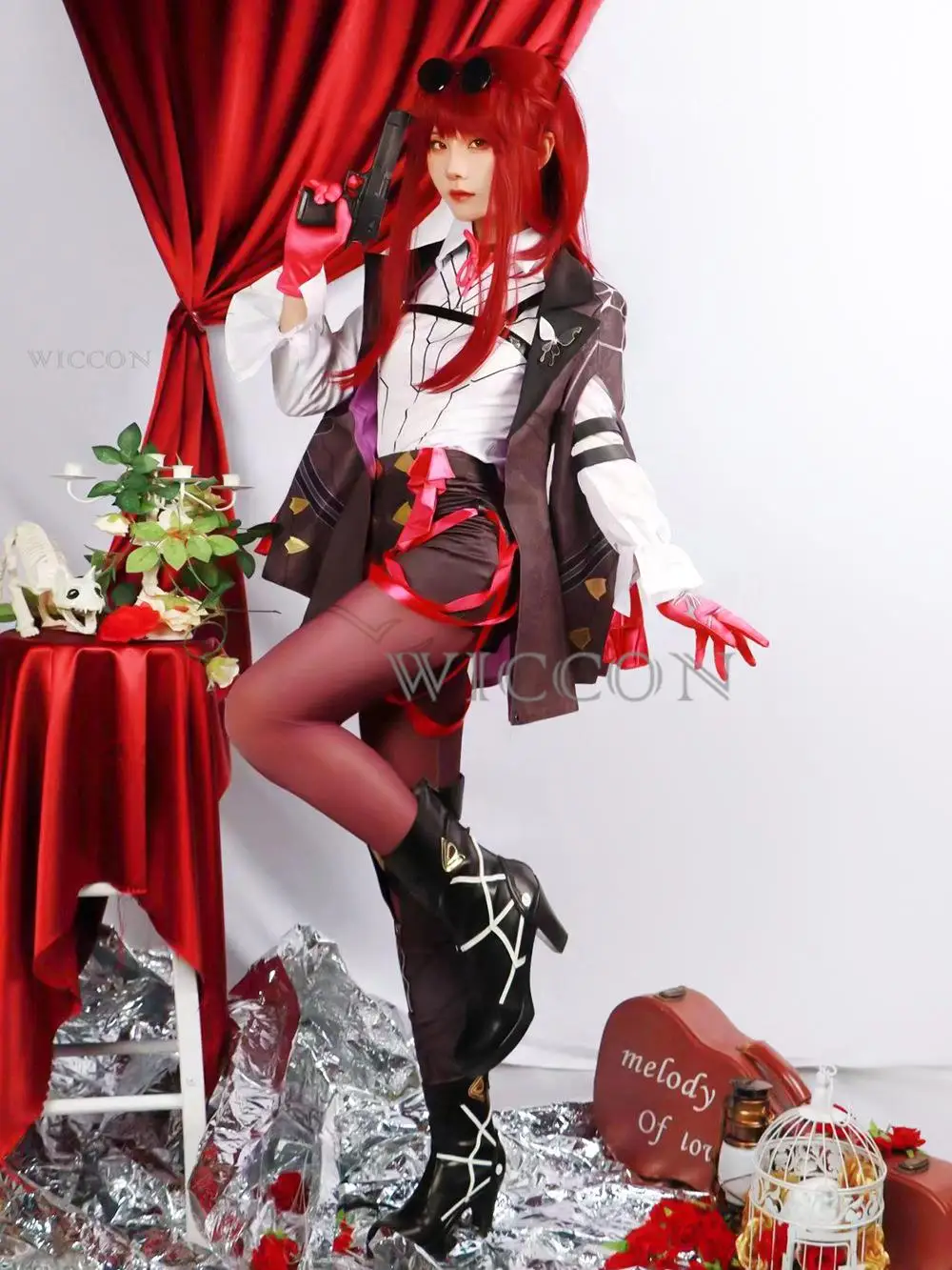 Kafka Cosplay Anime Game Honkai: Star Rail Kostuum Zoete Mooie Combat Uniform Vrouwen Halloween Feest Rollenspel Kleding Outfit