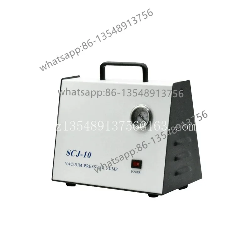 Oil free diaphragm vacuum pump, portable filter pump, silent, small, adjustable positive and negative pressure charging spot