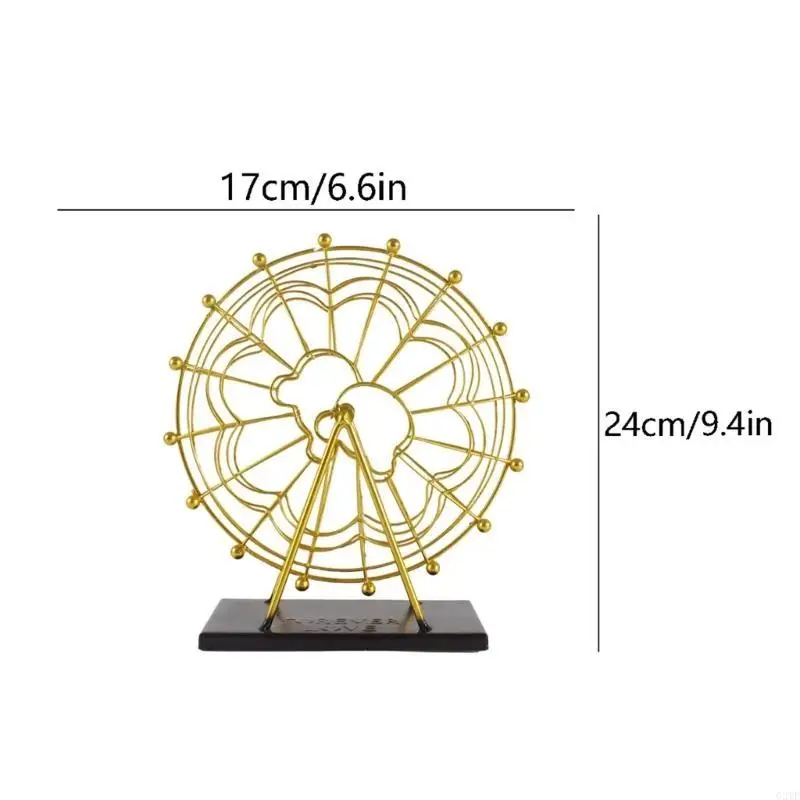 Декоративное металлическое колесо обозрения