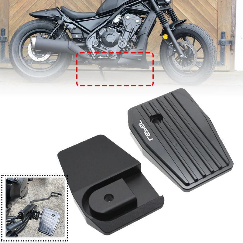 

Aluminum Foot Rests Fit For Honda CMX500 Rebel CMX 300 2017-2023 Motorcycle Footrest Billet Wide Foot Pegs Pedals Rest Footpegs