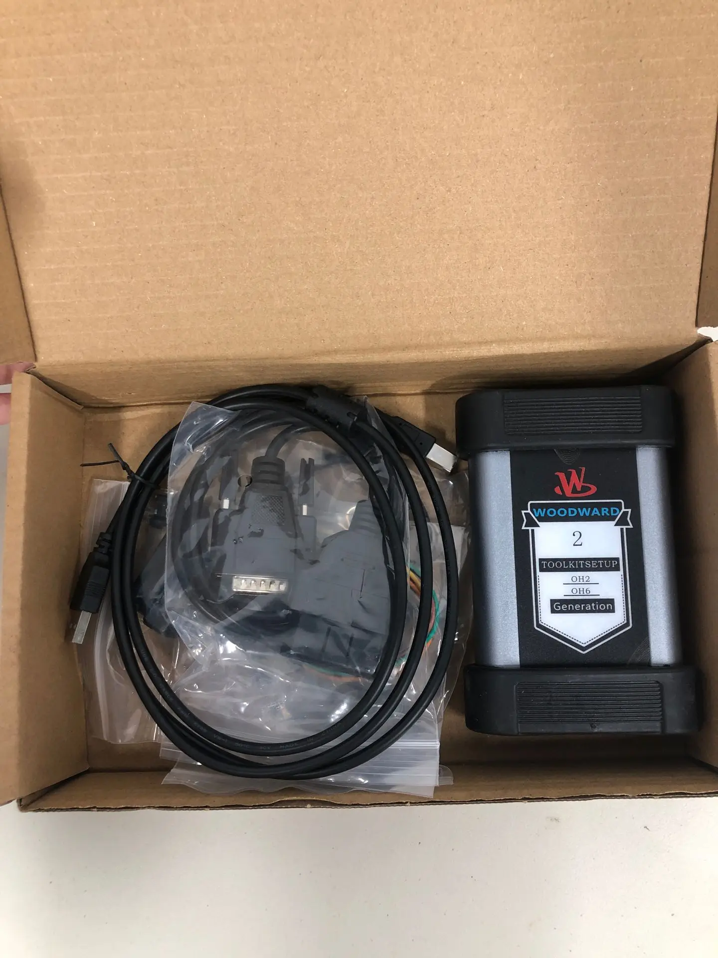 OH2 OH6 Generation for Weichai Shaanxi Auto TOOLKITSETUP for Woodward 2 Diagnostic Tool for Natural Gas Engine Maintenance