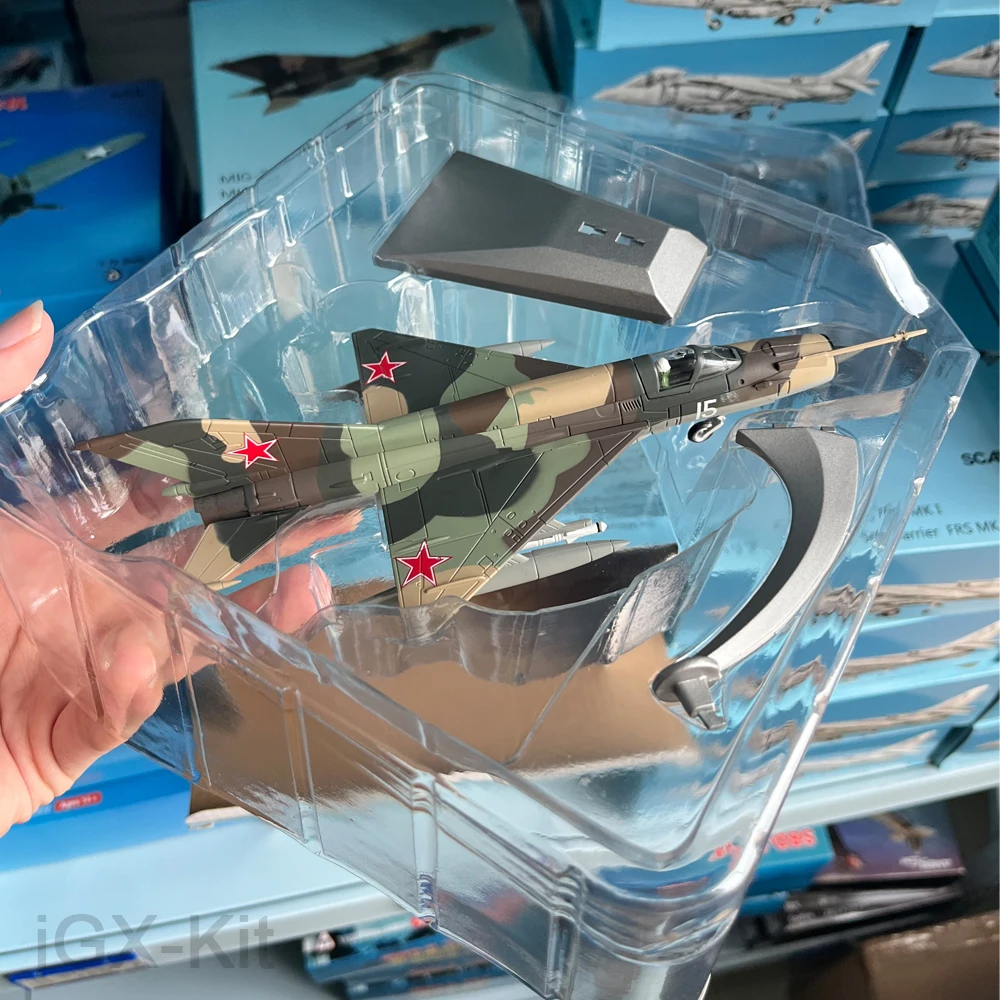 Model Kit Jet - Sovjet MiG-21 vliegtuigmodel, schaal 1:72, metalen