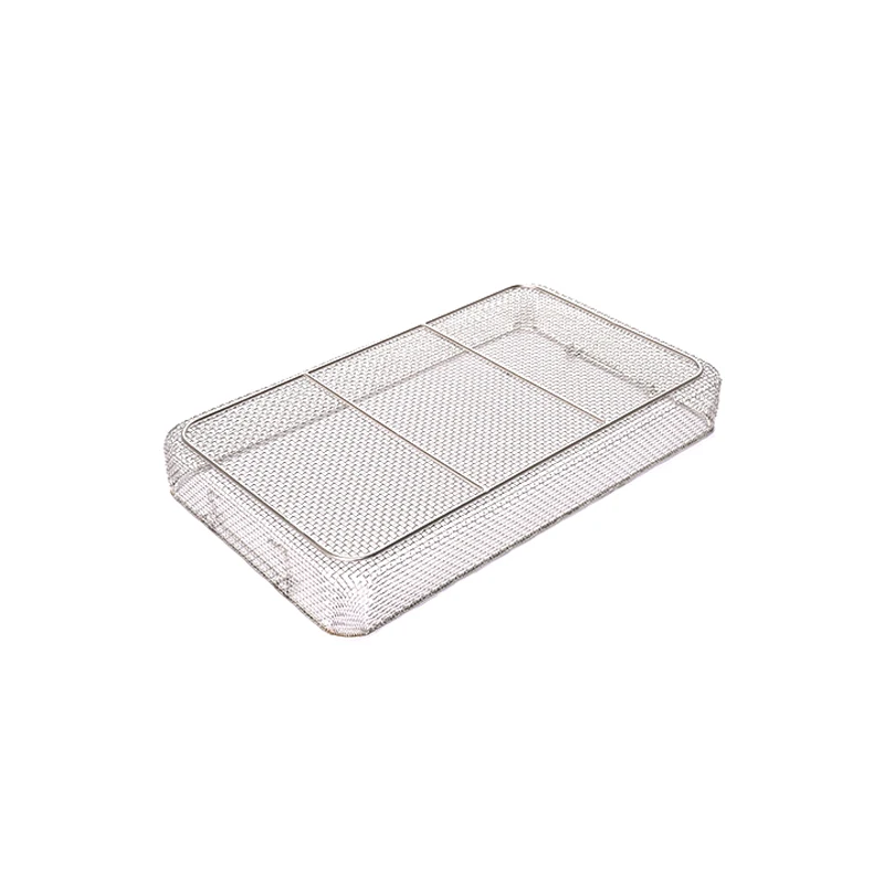 สแตนเลสผ่าตัดหม้อนึ่งฆ่าเชื้อเครื่องมือทางการแพทย์ตะกร้าฆ่าเชื้อภาชนะฆ่าเชื้อกล่องฆ่าเชื้อ