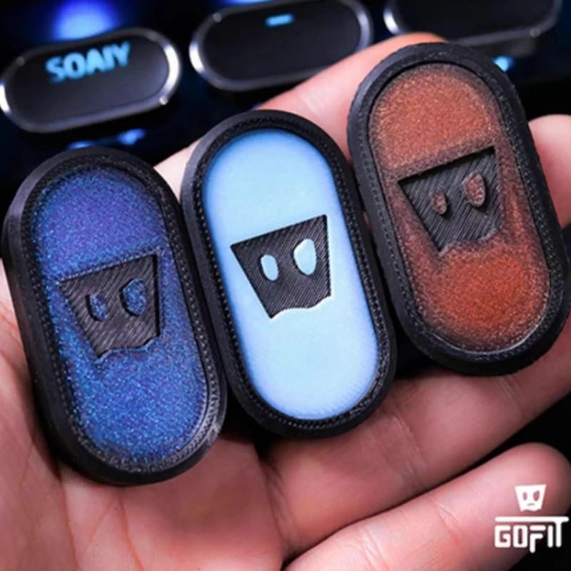 GOFIT EDC NANO 3D imprimé Segment Dense bout des doigts carte poussoir jouet de décompression