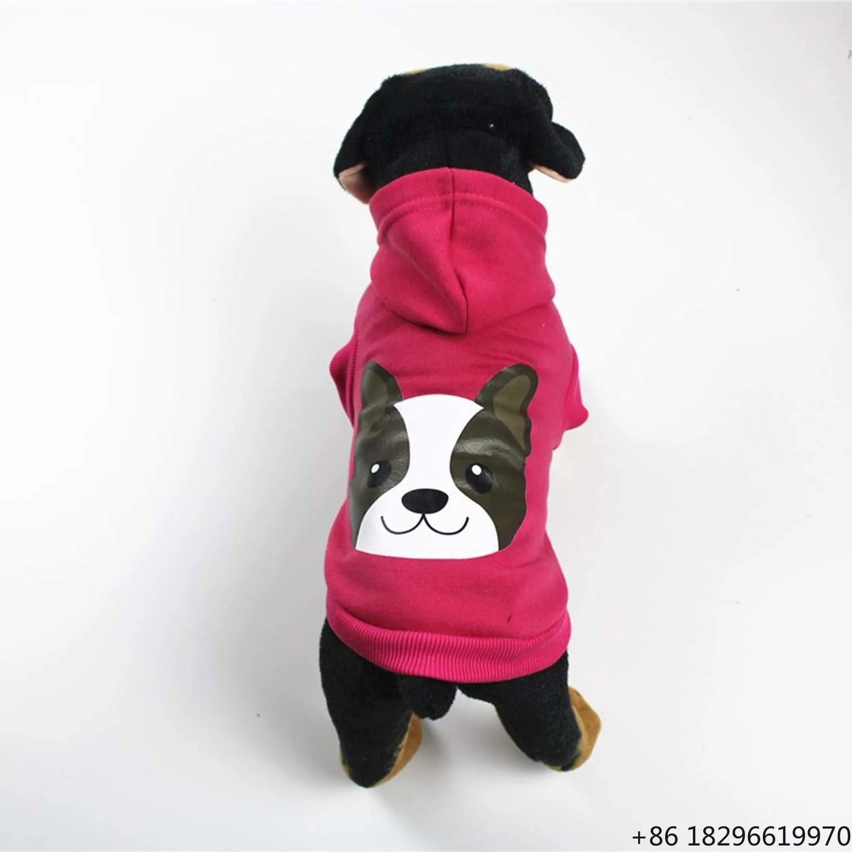Printed Polyester Pet Outfit Modern Leisure Style Four Seasons Dog Clothes