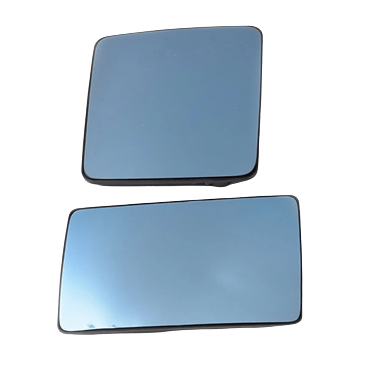 1Pair Car Blue Mirror Glass for W124 S124 W201 190 (-1993) E (1993-1995) Heated Rearview Mirror Glass