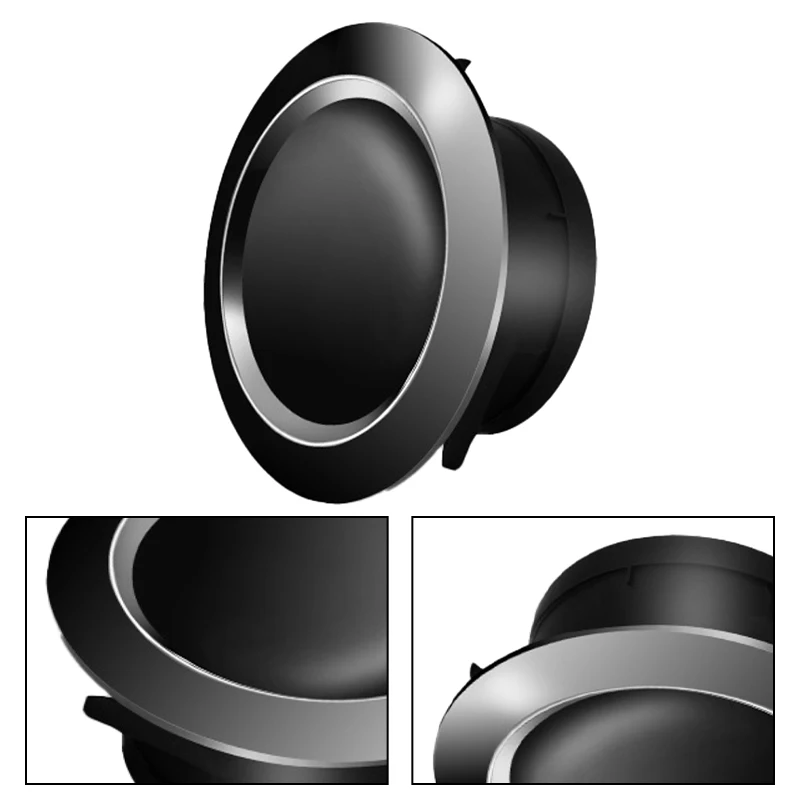 

ABS Round Ventilation Exhaust Vent 100mm 125mm 150mm 200mm Black Round Disk Wind Cap For Ventilation Air Conditioning