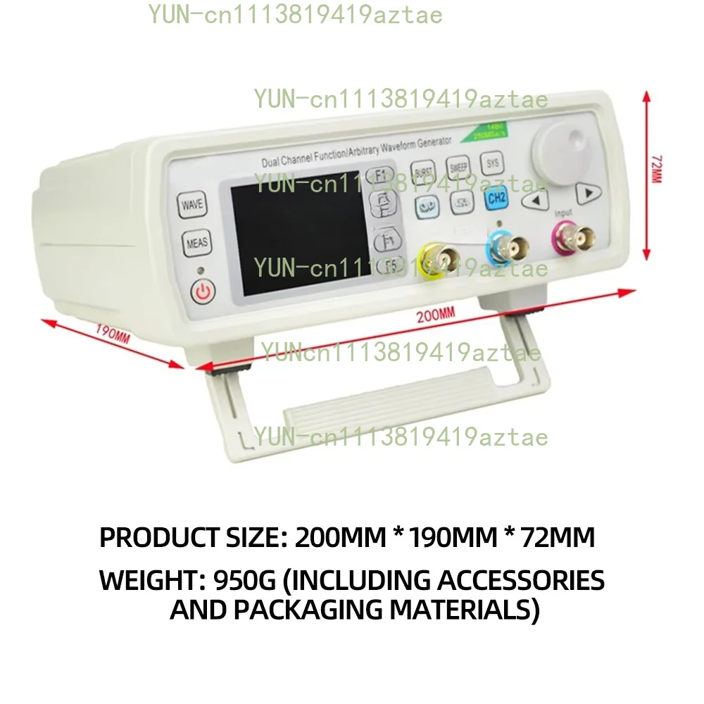 Fy6600 Programmable Dual Channel Dds Function Arbitrary Waveform Signal Generator/Pulse Signal Source/Frequency Meter