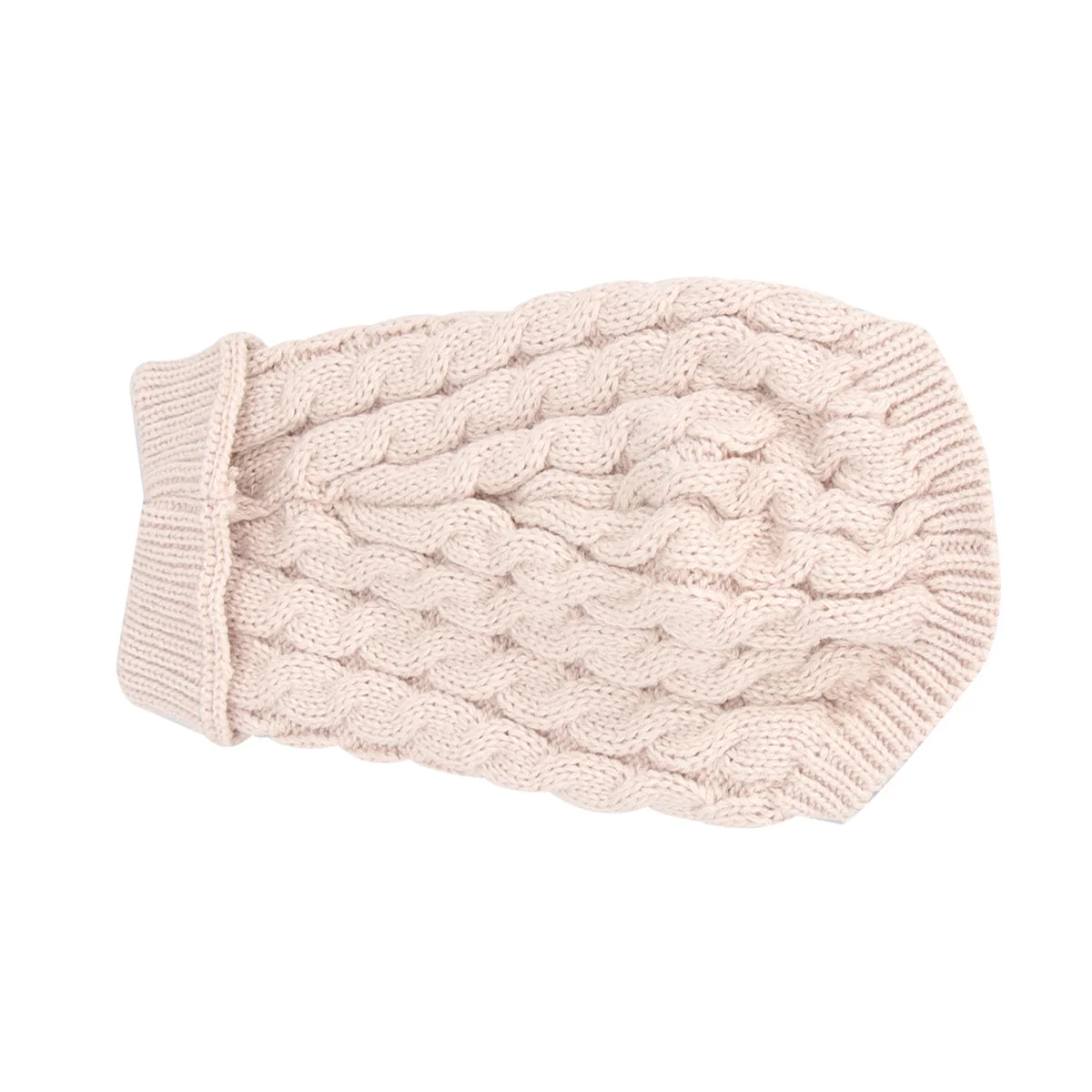 

Knitted Dog Sweater Skin Pink Size M Thin Fashion Pet Costume For Puppy Durable Outdoor Walking Christmas Birthday Party