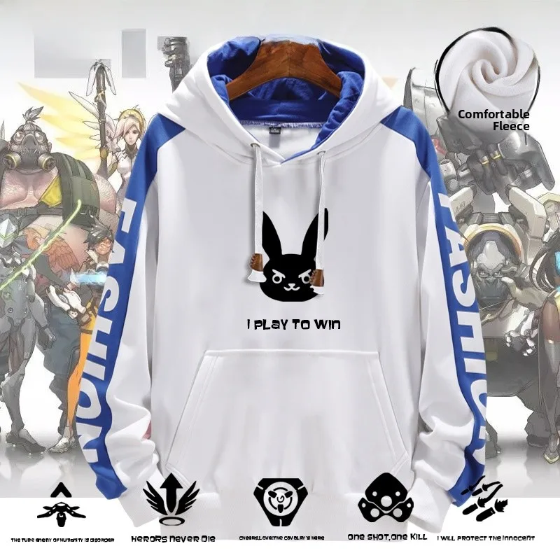 

Толстовка-худи Order of Light Dva Angel Lightning унисекс, флисовая, из смесового полиэстера и хлопка, зимняя повседневная одежда с геометрическим принтом